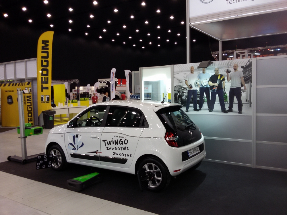 Renault Twingo podczas tegorocznych Profi Auto Auto